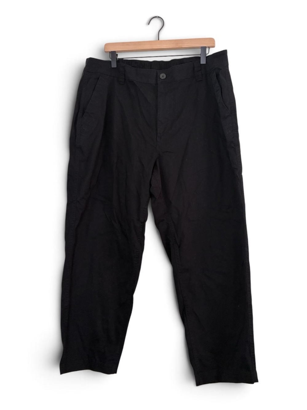 Old Navy | Like new high rise OG Chino pants soft black pants women’s size XL